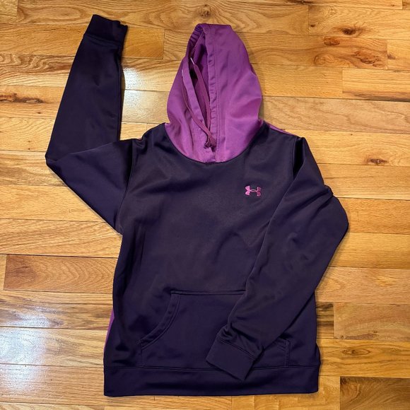 Medium- Women’s Under Armour 2 tone purple hoodie size small - Picture 1 of 3